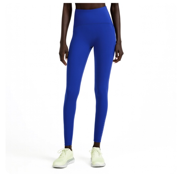 lululemon athletica Pants - LULULEMON Swift Speed High Rise Tights Leggings Size 12 Psychic Blue Luxtreme
